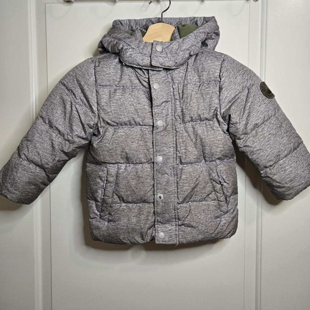Kids Gap Gray Winter Puffer Jacket